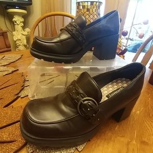 Dark brown shoes